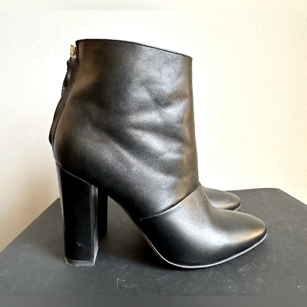 J Crew Leather Ankle Boots